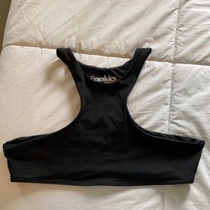 Frankies Bikinis Black Top